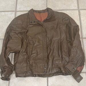 VINTAGE 1980s BAGATELLE LEATHER JACKET LAMBSKIN